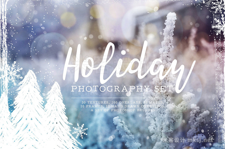 png素材 Holiday Photography Set