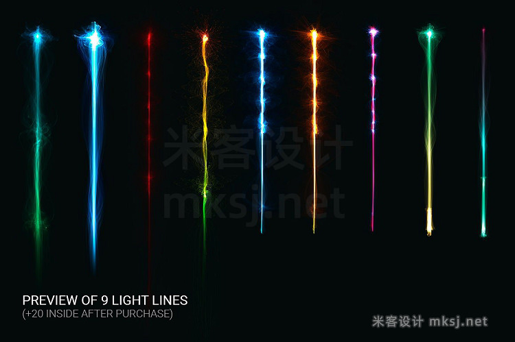 png素材 Line Light - Light Effects