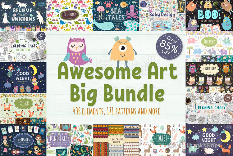 png素材 Awesome Graphic Bundle