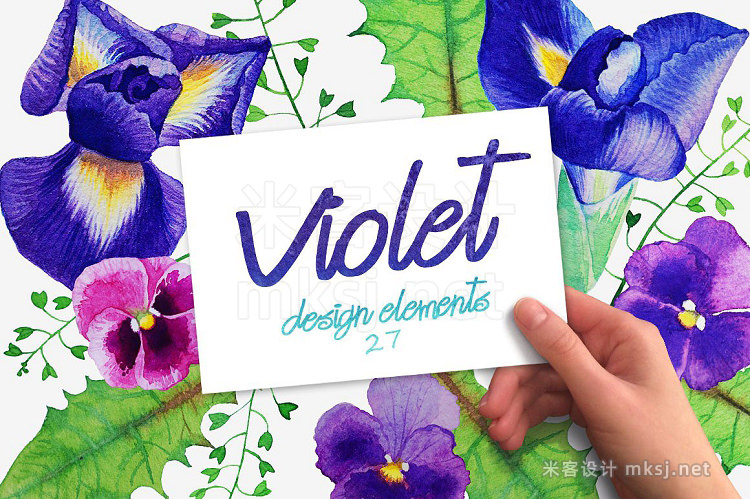 png素材 Violet Set