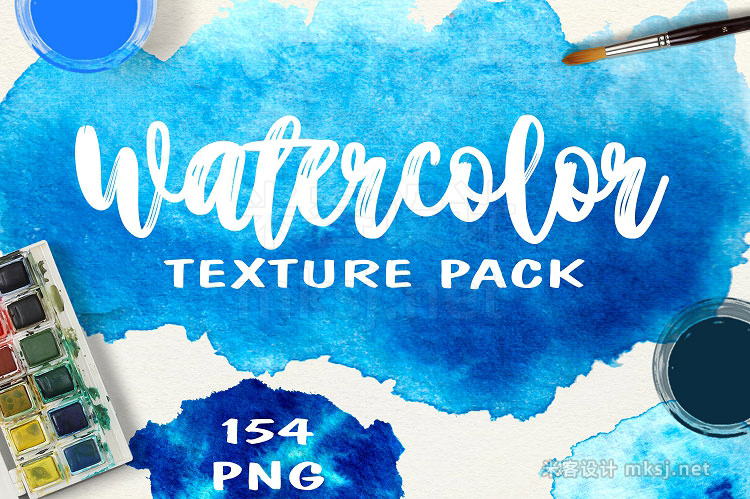 png素材 Watercolor Texture Pack