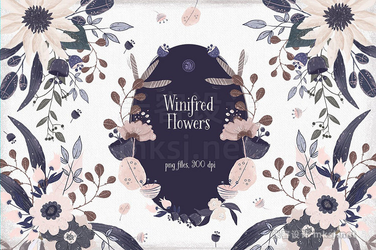 png素材 Winifred Flowers