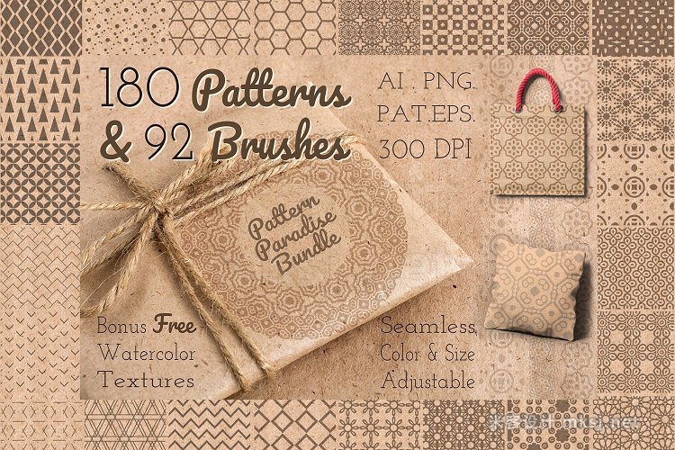 png素材 Pattern Paradise Bundle