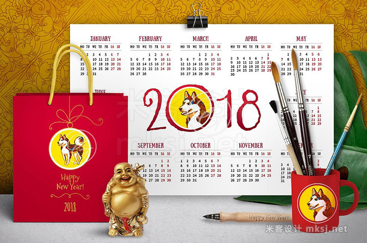 png素材 Chinese New Year Decor 2018