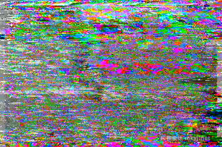 png素材 Video Glitch