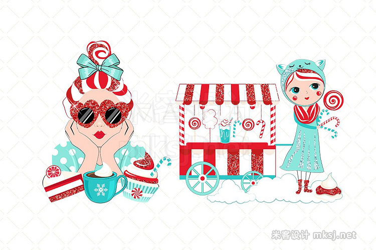 png素材 PEPPERMINT LAND clipart