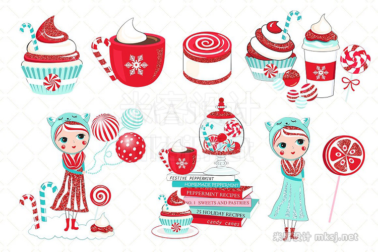 png素材 PEPPERMINT LAND clipart