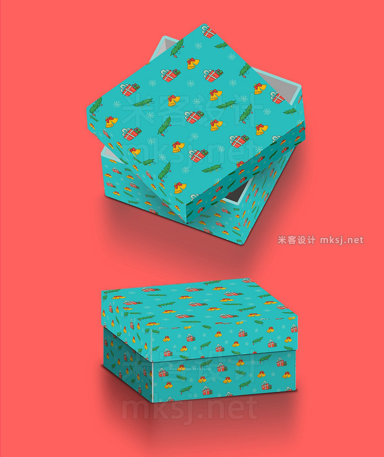 png素材 Christmas Doodle Wrapping design