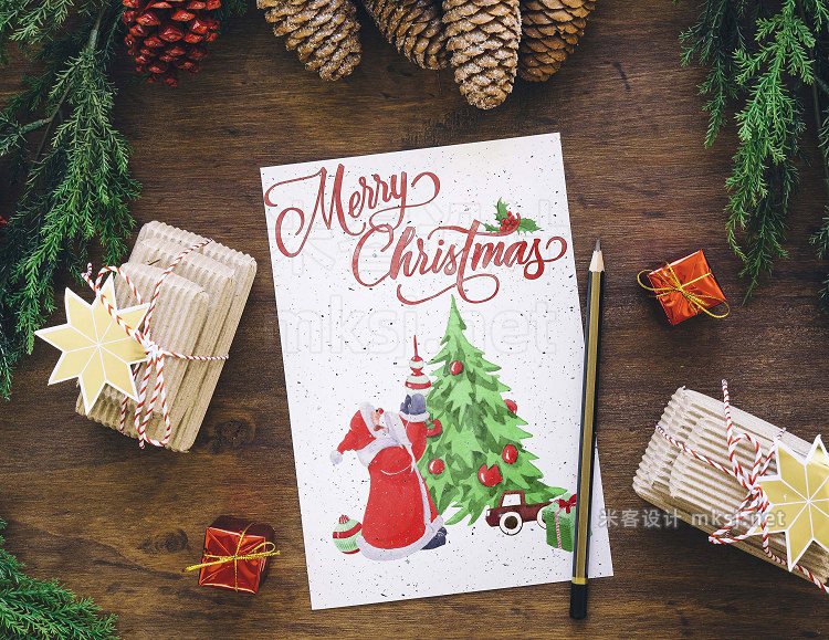 png素材 Christmas greeting cards