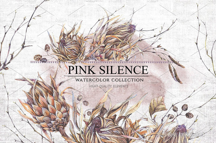 png素材 Pink Silence