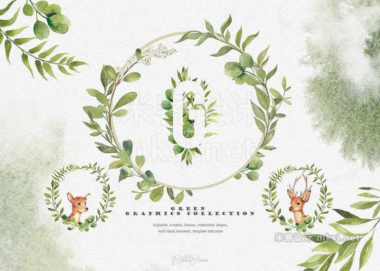 png素材 WOODLAND collection - forest wedding