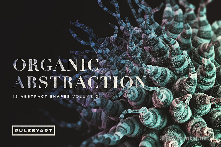 png素材 Organic Abstraction Vol2