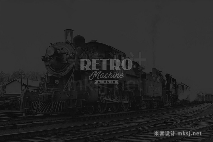 png素材 Retro Train Pack