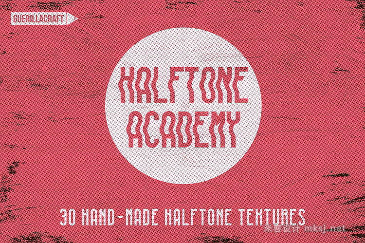 png素材 30 Halftone Academy Textures