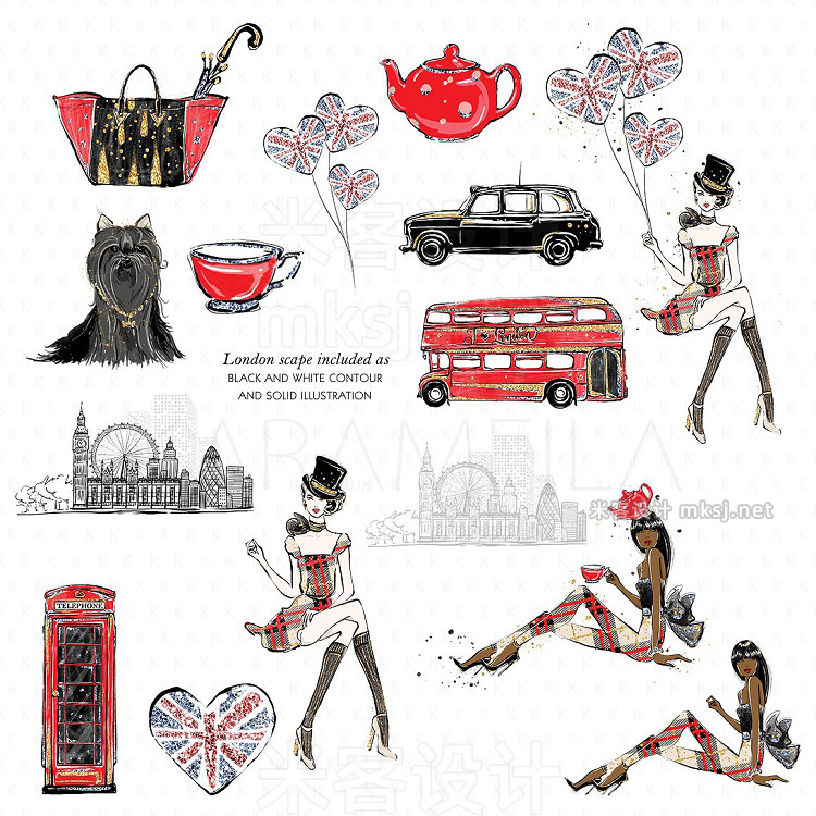 png素材 London Clipart