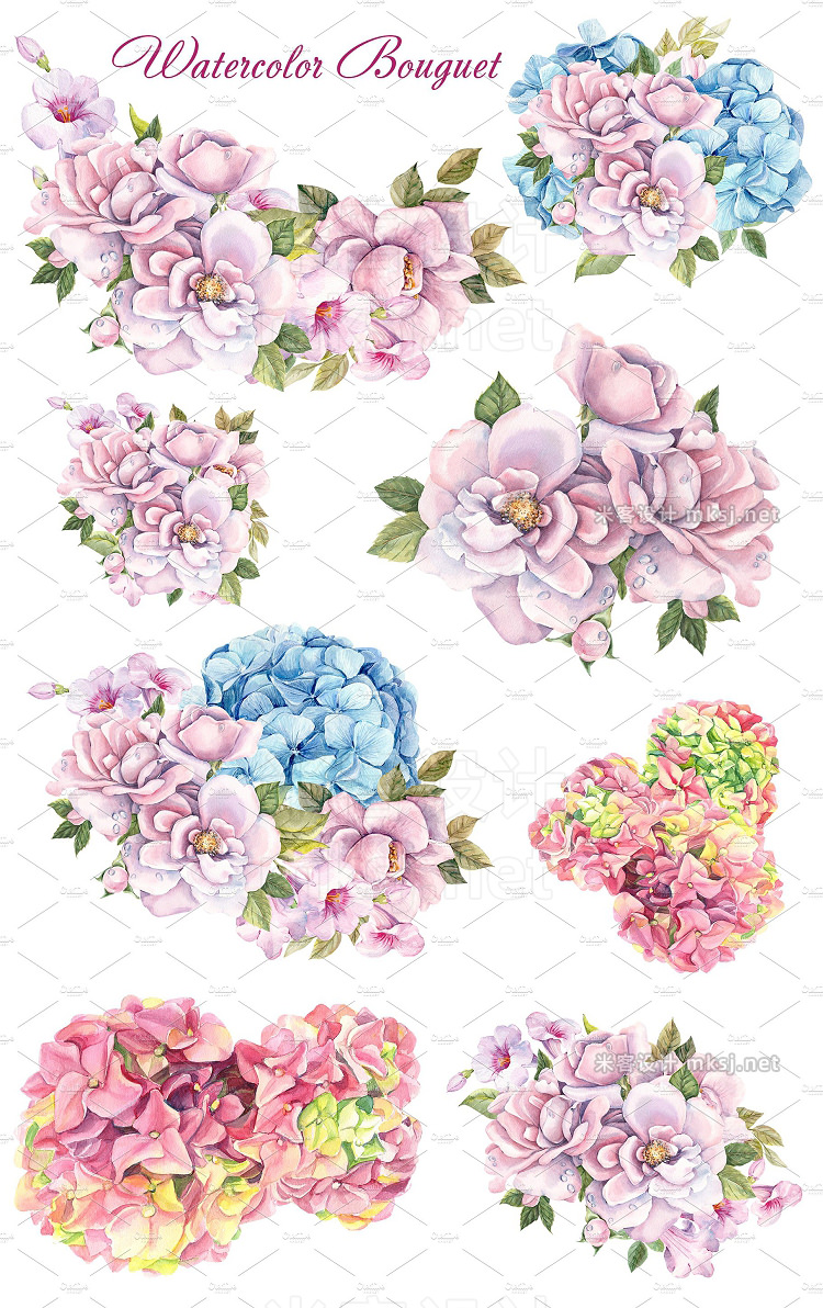 png素材 Elegant flowers