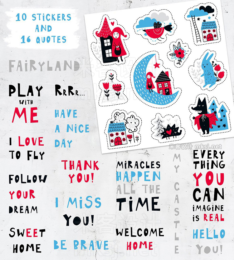 png素材 Fairytale Time - Clipart Collection