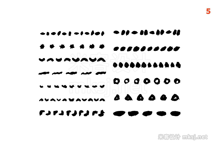 png素材 65 Brushes  6 patterns