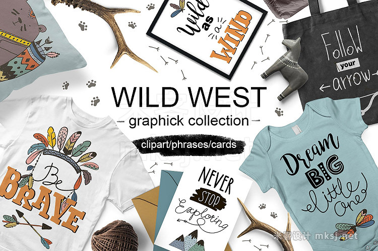 png素材 Wild West graphic collection
