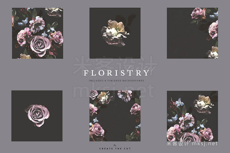 png素材 Digital Floristry - Floral Portraits