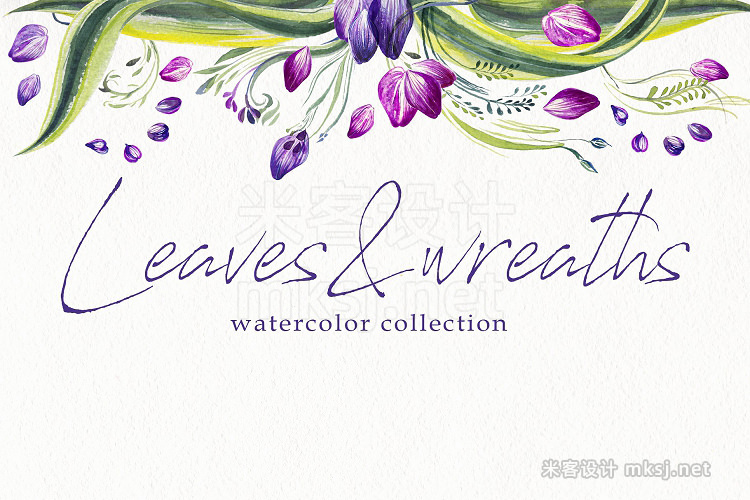 png素材 Tropical watercolor collection