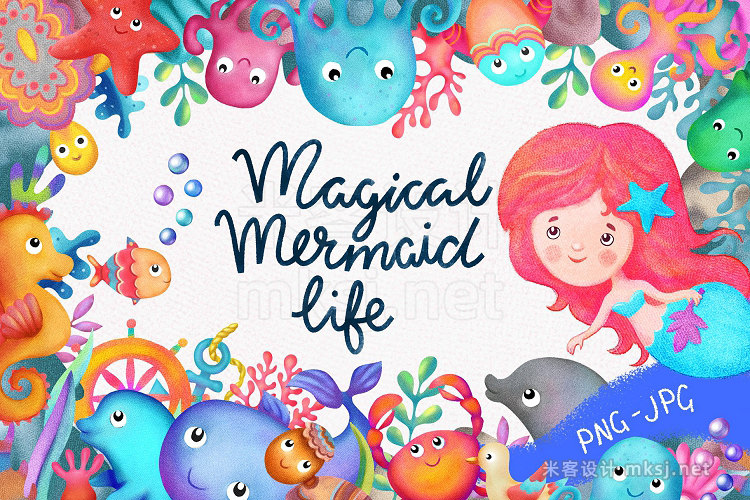 png素材 Magical Mermaid Life