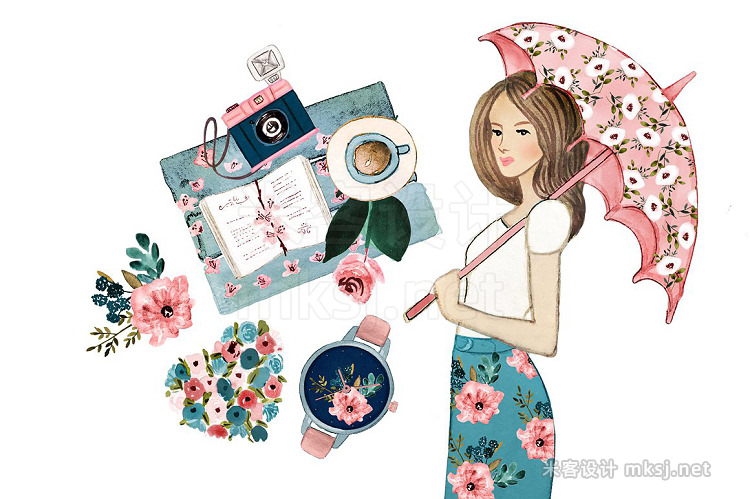 png素材 Spring clipart