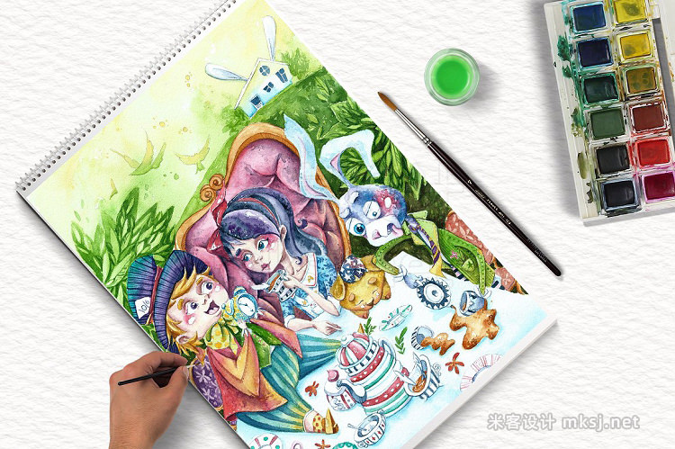 png素材 Watercolor Wonderland