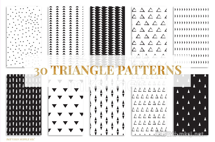 png素材 Triangle Patterns