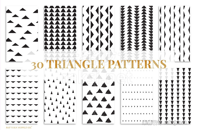 png素材 Triangle Patterns