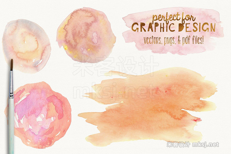 png素材 Watercolor Floral Clipart