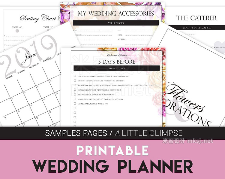 png素材 DIY Wedding Planner