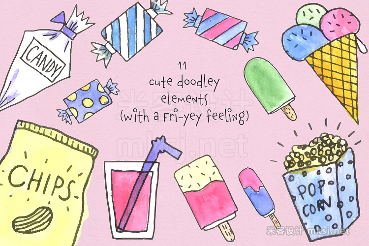 png素材 Candy clipart collection