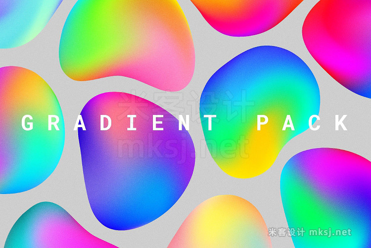 png素材 Abstract Gradient Pack 01