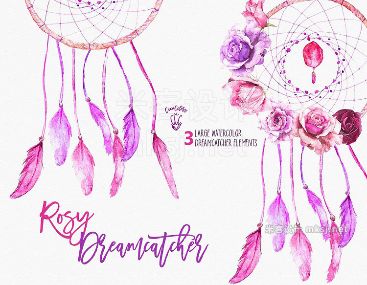 png素材 Rosy Dreamcatchers