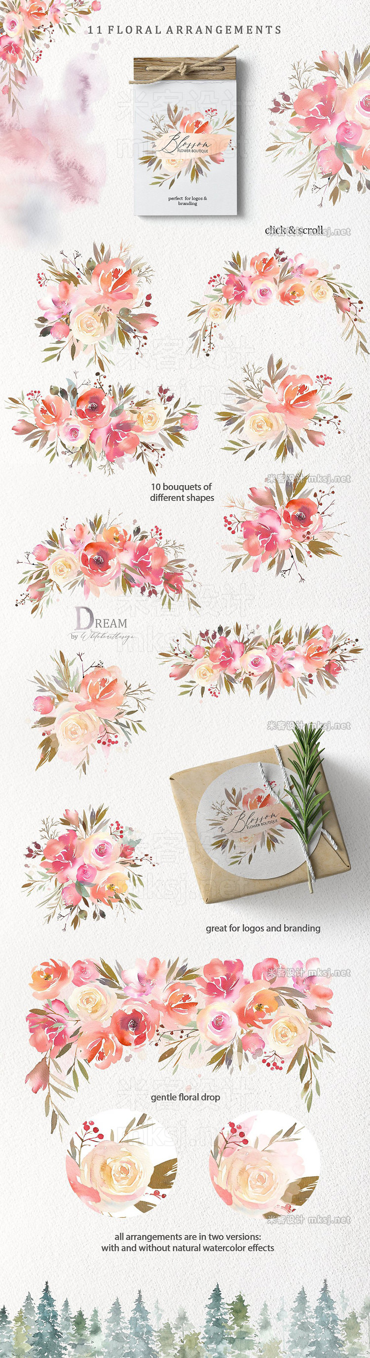 png素材 Dream - Fairy Watercolor Collection