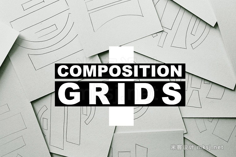 png素材 COMPOSITION GRIDS - BUNDLE 1
