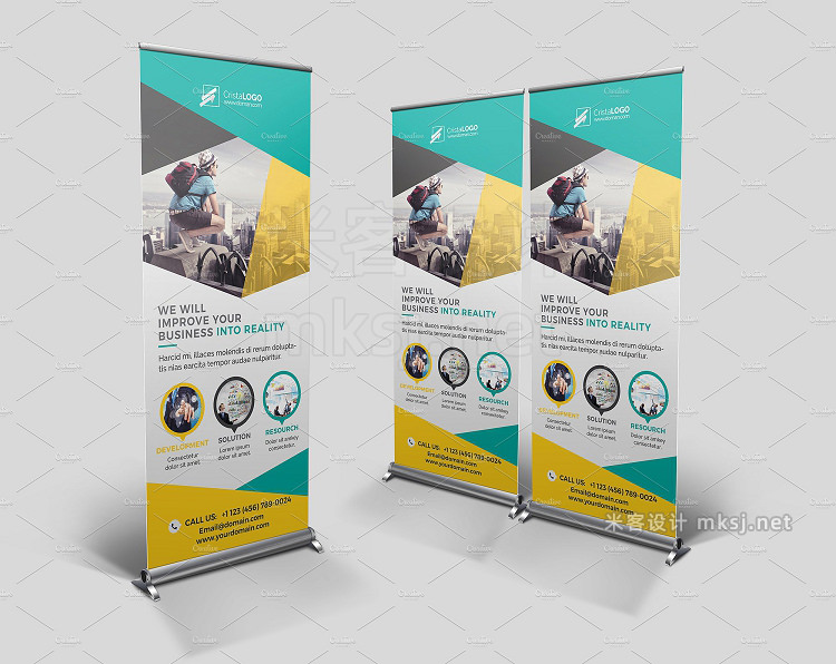 png素材 Roll-Up Banner