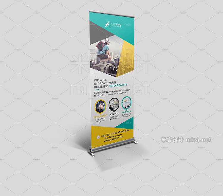 png素材 Roll-Up Banner