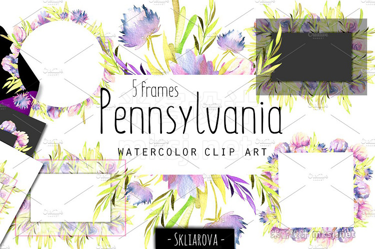 png素材 Pennsylvania 5 Frames