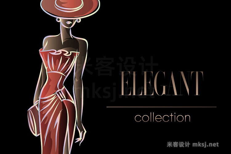 png素材 Elegant Fashion Collection