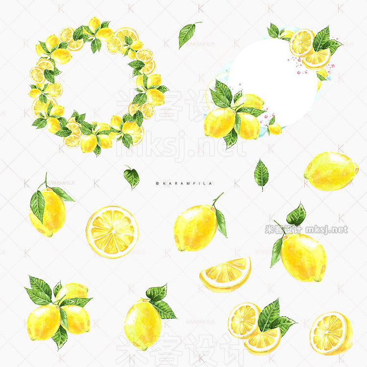 png素材 Lemon Clipart