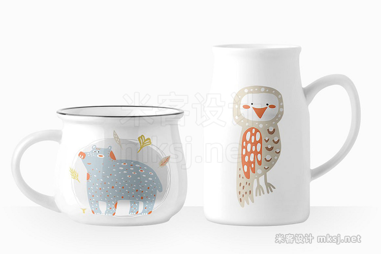 png素材 Cute Forest Animals Clipart