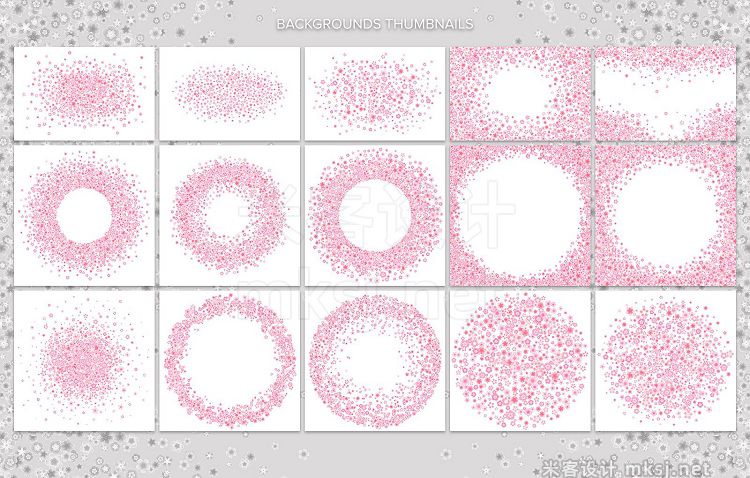 png素材 Cherry Blossom Font Backgrounds