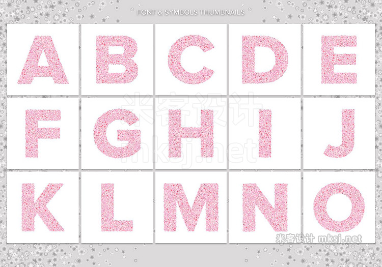 png素材 Cherry Blossom Font Backgrounds