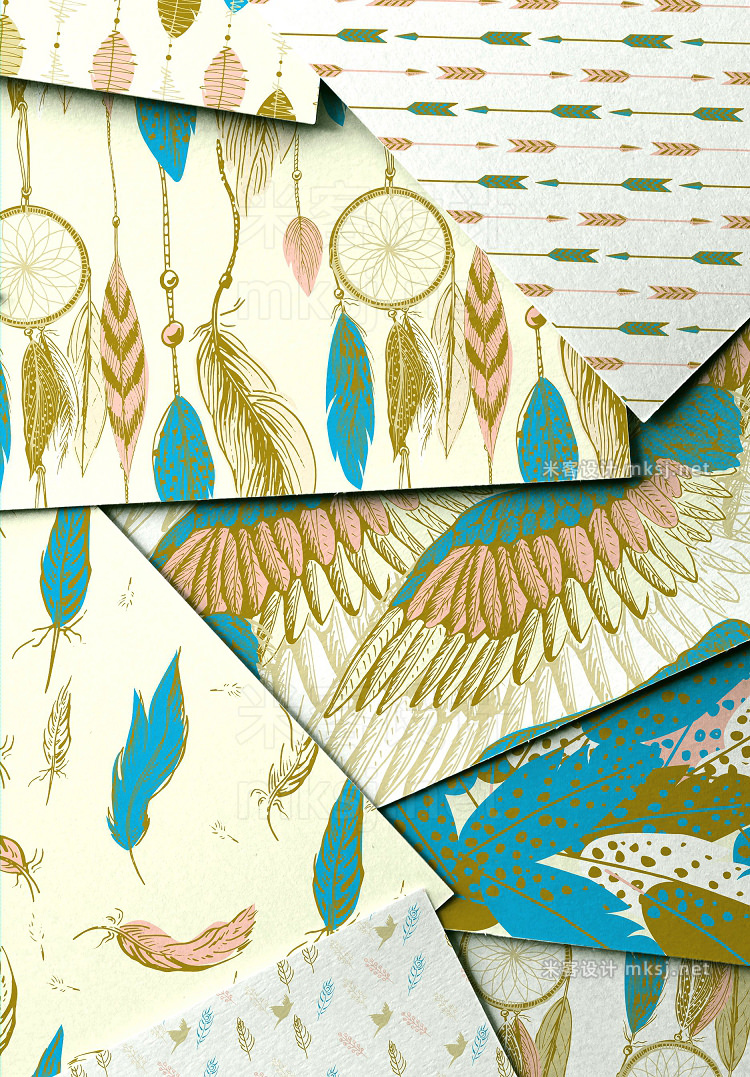 png素材 Romantic feather patterns