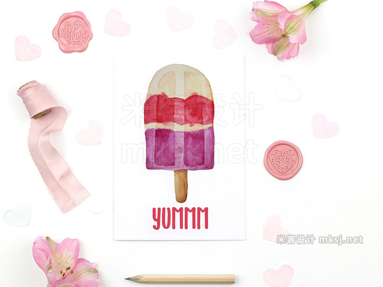 png素材 Ice Cream Clip Art set