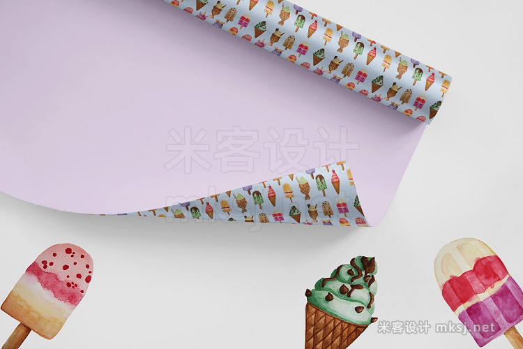 png素材 Ice Cream Clip Art set