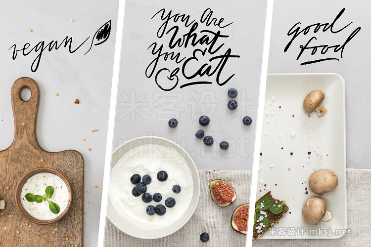 png素材 HEALTHY LIFESTYLE - Lettering Pack