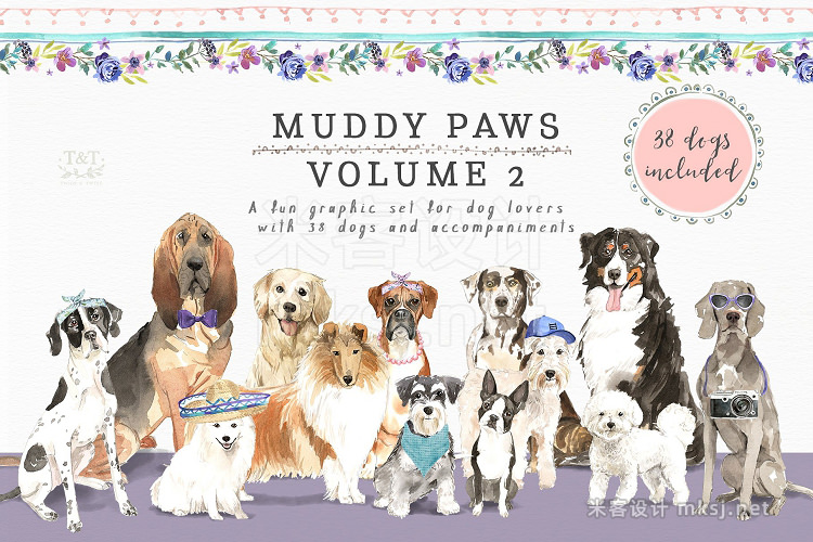png素材 Muddy Paws Volume 2 - Dogs Galore